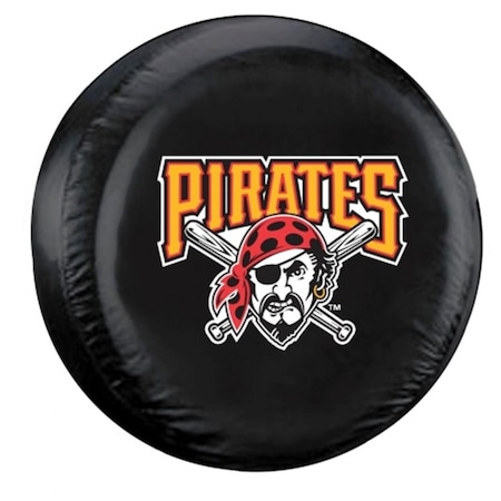 Fremont Die Consumer Products Pittsburgh Pirates Tire Cover Standard Size Black 2324568423